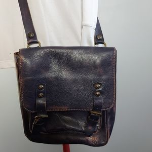 Patricia Nash genuine leather crossover bag